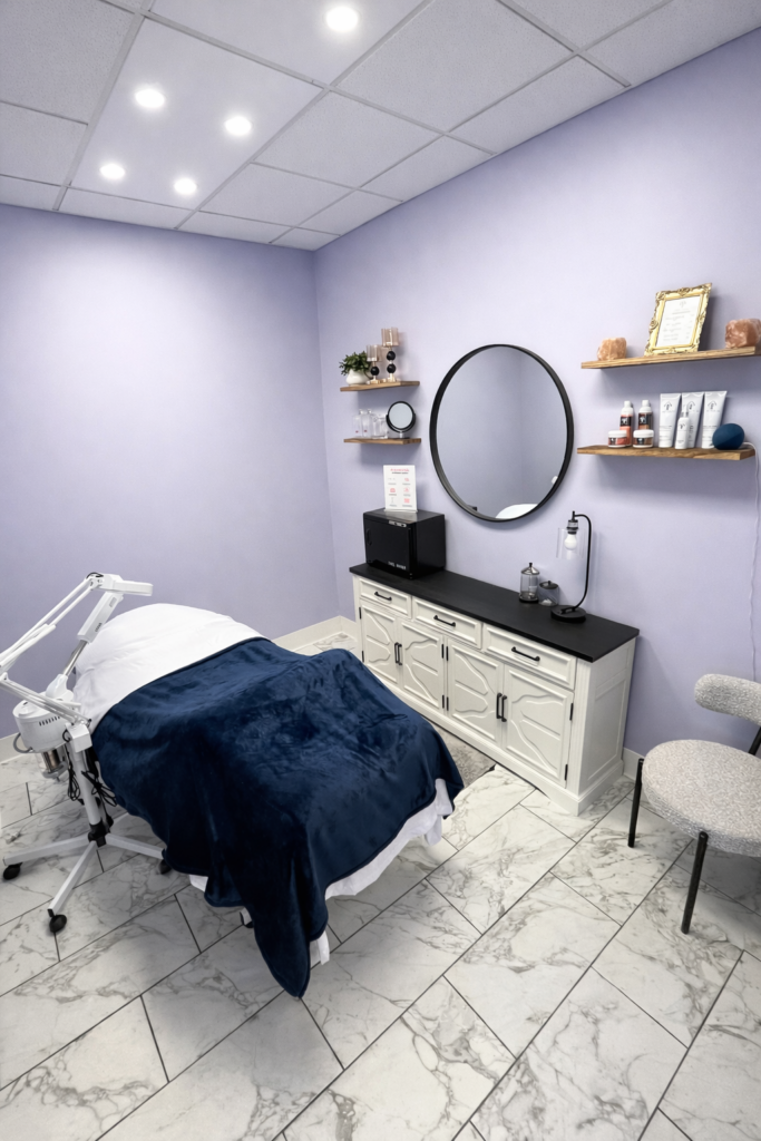 treattment room at ithaca wax and beauty therapy in ithaca ny
